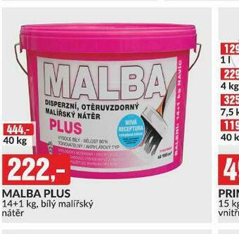 Baumax Malba plus nabídka