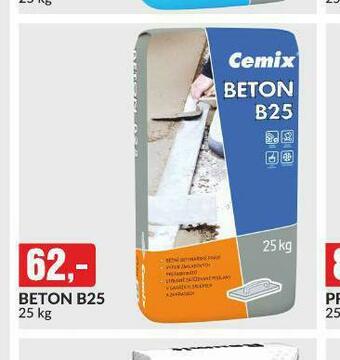 Baumax Beton b25 nabídka