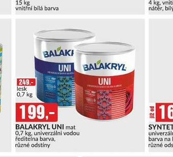 Baumax Balakryl uni nabídka