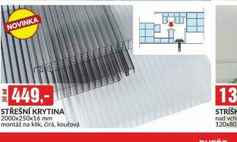 Baumax Střešní krytina nabídka