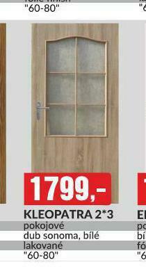 Baumax Dveře kleopatra 2*3 nabídka