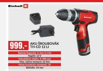 Baumax Aku šroubovák nabídka