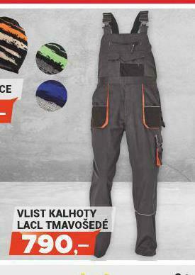 Baumax Vlist kalhoty lacl tmavošedé nabídka