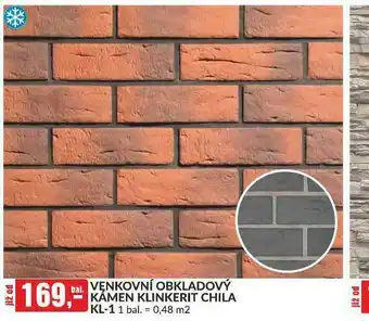 Baumax Venkovní obkladový kámen klinkerit chila nabídka