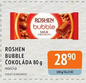 Coop hb ROSHEN BUBBLE COKOLADA 80 g nabídka