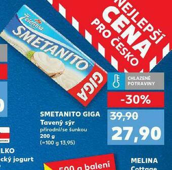 Kaufland Smetanito giga tavený sýr nabídka