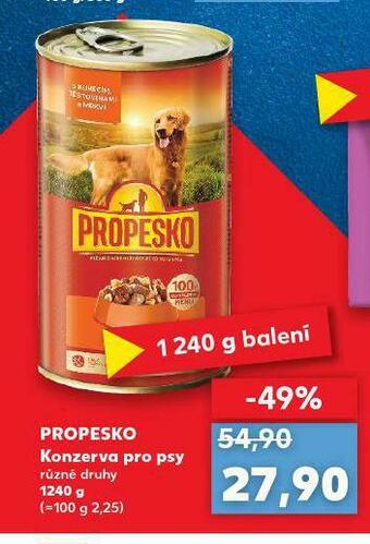 Kaufland Propesko granule pro psy nabídka