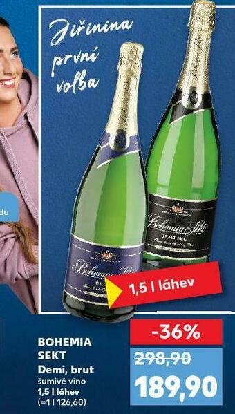 Kaufland Bohemia sekt nabídka