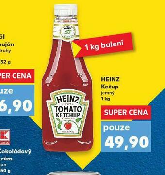Kaufland Heinz kečup nabídka