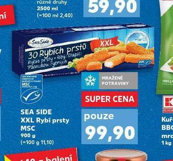 Kaufland Sea side xxl rybí prsty nabídka