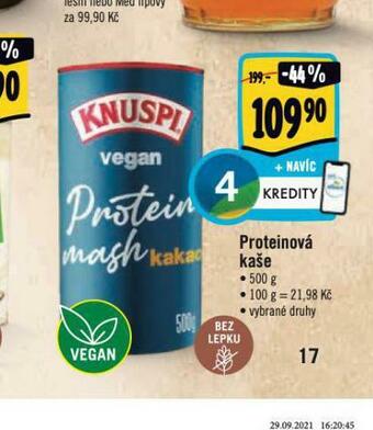 Albert Proteinová kaše nabídka