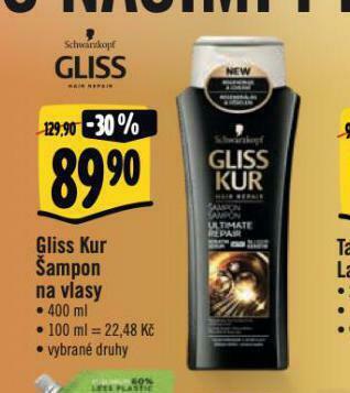 Albert Gliss kur šampon nabídka