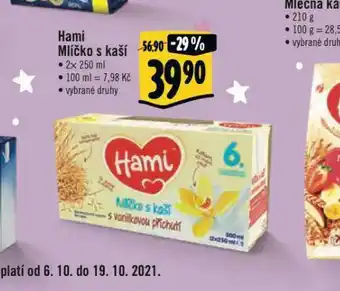 Albert Hami mlčko s kaší nabídka