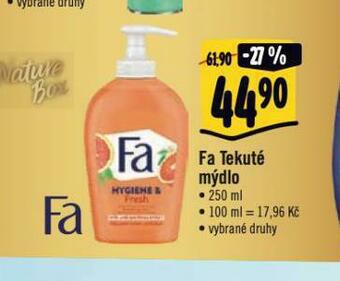 Albert Fa tekuté mýdlo nabídka