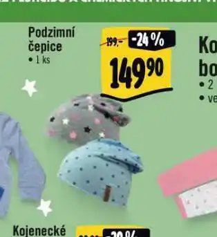 Albert Podzimní čepice nabídka