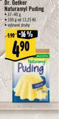 Albert Dr. oetker naturamyl puding nabídka