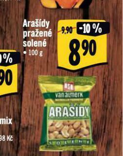 Albert Arašídy pražené solené nabídka