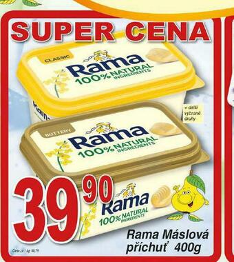 Lidl Rama máslová příchuť nabídka