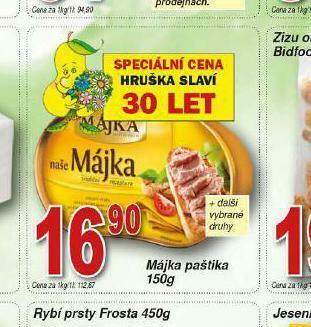 Lidl Májka paštika nabídka