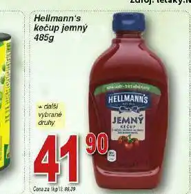 Lidl Hellmann´s kečup jemný nabídka