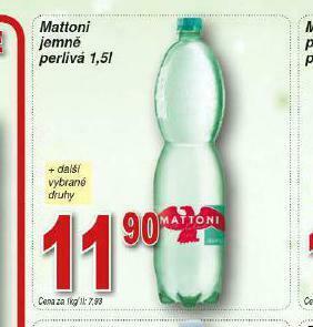 Lidl Mattoni jemně perlivá nabídka