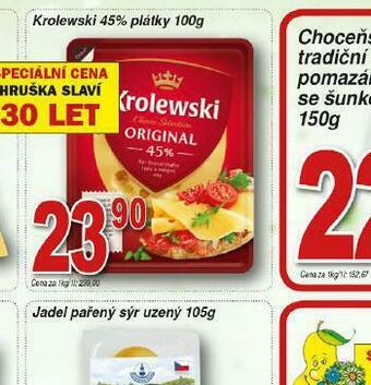 Lidl Krolewski 45% plátky nabídka