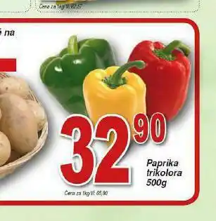 Lidl Paprika trikolora nabídka