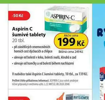 Dr. Max Aspirin c šumivé tablety nabídka