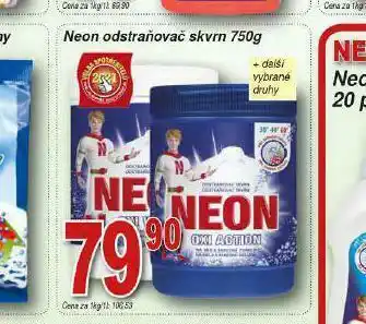 Neon oxi odstraňovač skvrn
