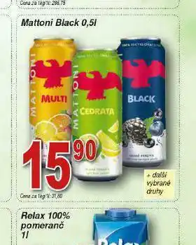 Lidl Mattoni black nabídka