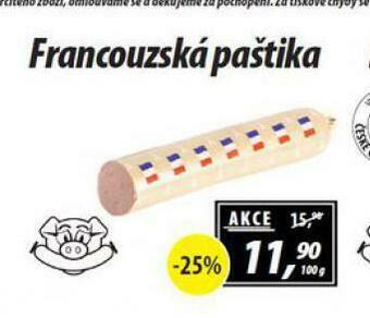 ZEMAN Francouzská paštika nabídka