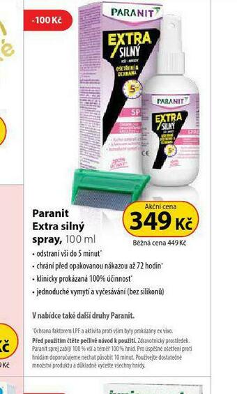 Dr. Max Paranit extra silný spray nabídka