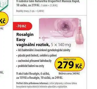 Rosalgin easy vaginální roztok