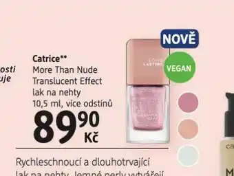 dm drogerie Catrice lak na nehty nabídka