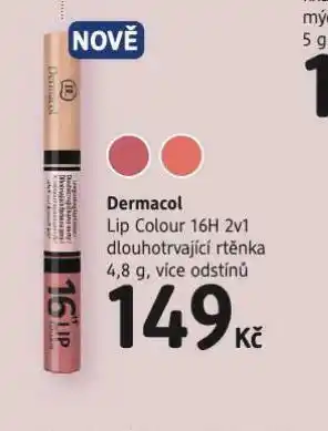 dm drogerie Dermacol rtěnka nabídka