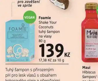 dm drogerie Foamie tuhý šampon nabídka