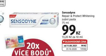 dm drogerie Sensodyne zubní pasta nabídka