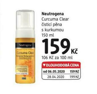Neutrogena čistící pěna s kurkumou