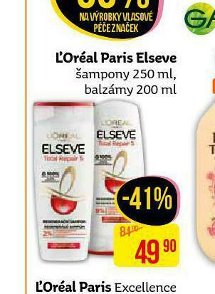 Teta Loreal paris elseve šampon, balzám nabídka