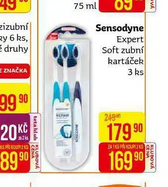 Teta Sensodyne sxpert soft zubní kartáček nabídka