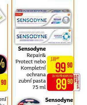 Teta Sensodyne zubní pasta nabídka