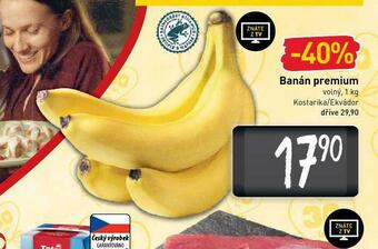 Billa Banány premium nabídka