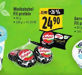 Jip Minibabybel fit protein nabídka