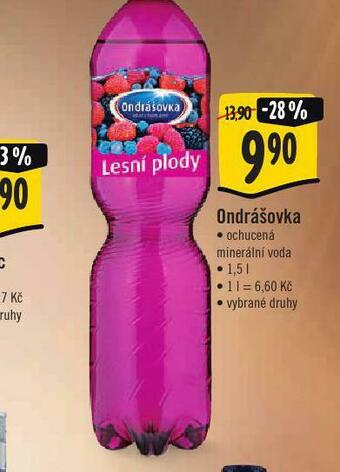 Jip Ondrášovka ochucená nabídka