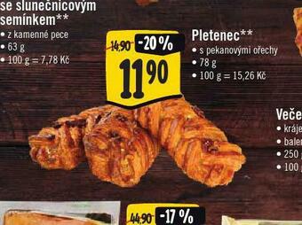 Jip Pletenec s pekanovými ořechy nabídka