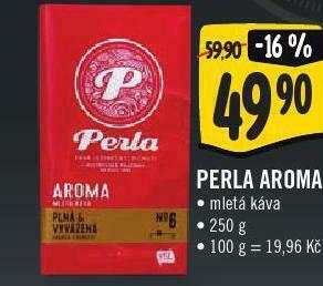 Jip Perla aroma mletá káva nabídka