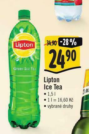 Jip Lipton ice tea nabídka