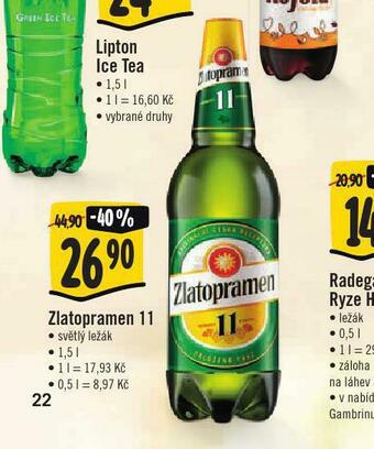 Jip Pivo zlatopramen 11 nabídka