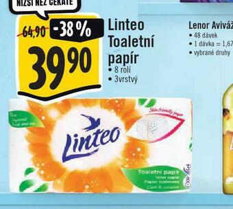 Jip Linteo toaletní papír nabídka