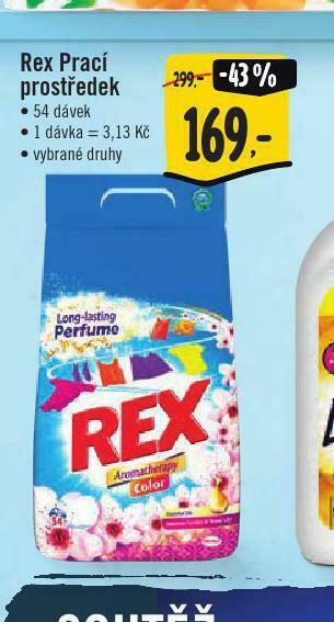 Jip Rex prací prostředek nabídka